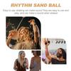 2pcs Aslatuas Rhythmic Ball Kashaka Instrument Sand Ball Kashaka Music Egg Shakers for Kashaka Instrument Beginners Accessories