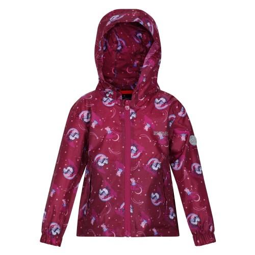 

Regatta Childrens/Kids Peppa Pig Packaway Waterproof Jacket 18-24