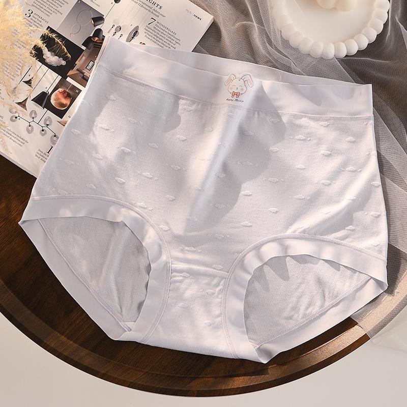 

Женские трусики большого размера с высокой талией, бесшовные, с облегающим бедра треугольником 3XL лиловый