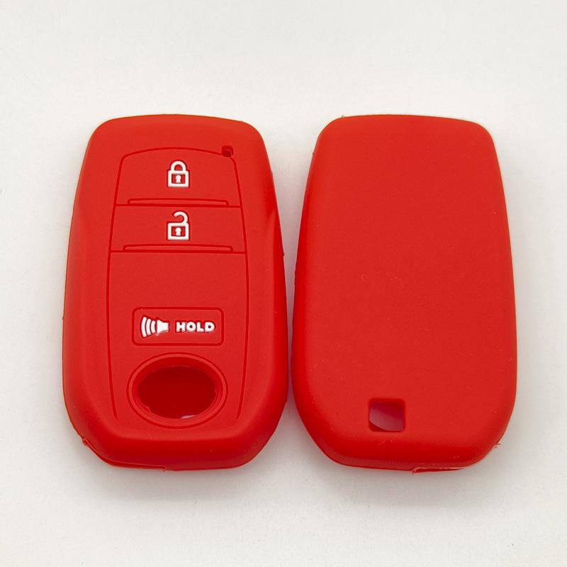 Soft Silicone Key Cover for Toyota Prius, Sequoia & Tacoma (2+1 Button, US Version)