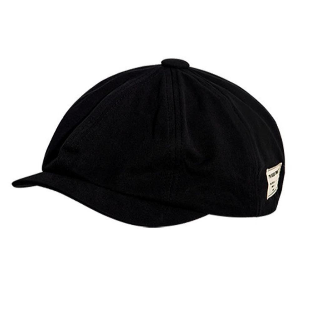 

Solid Color Artist Beret Cap Cotton Painter Cap Fashion Flat Cap Women Girl