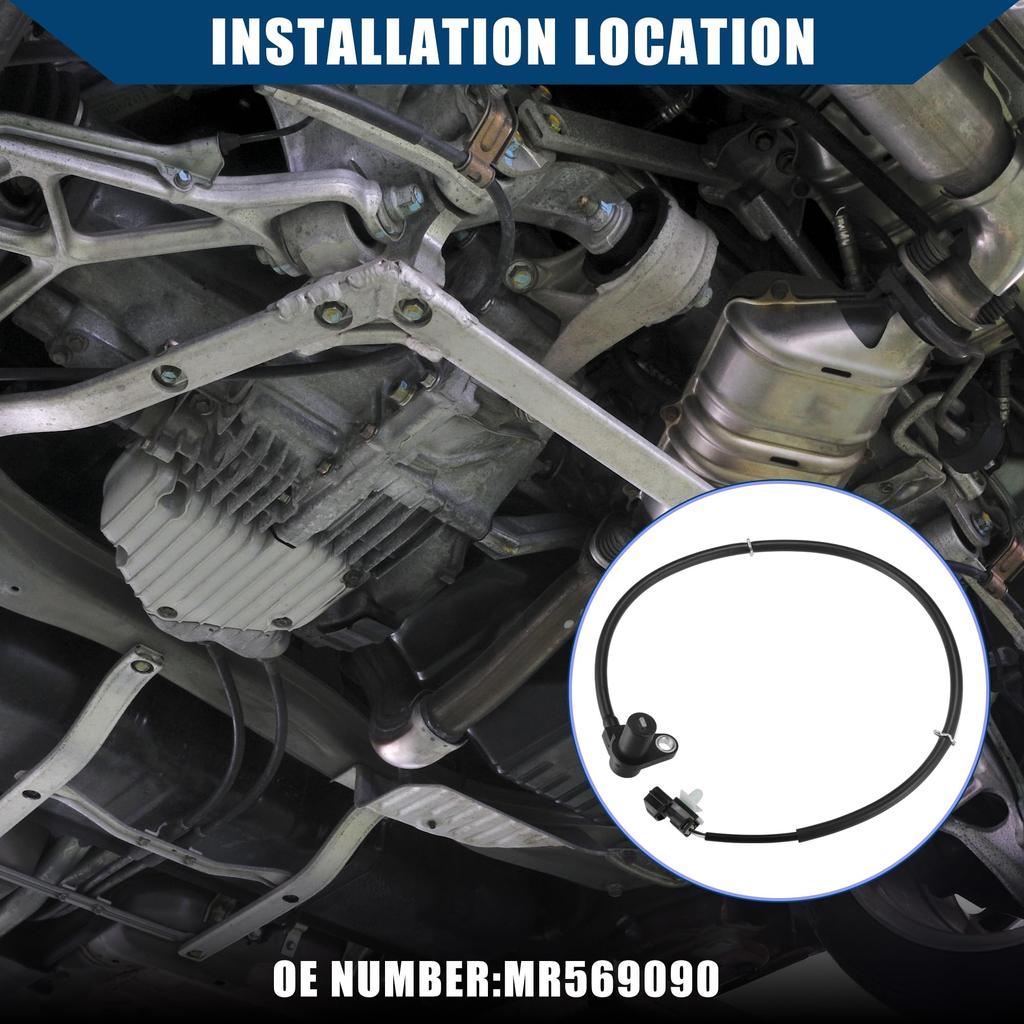 Hihaha No.MR569090 ABS Wheel Speed Sensor/Mitsubishi Compatible Shogun Pinin 1999-2007 Pajero Pinin 1999-2007 /
