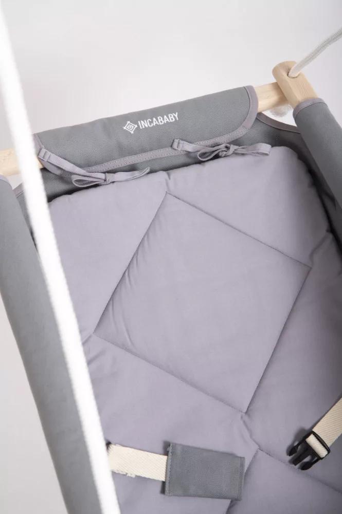 Altalena per bambini Baby Unicolor - grigio