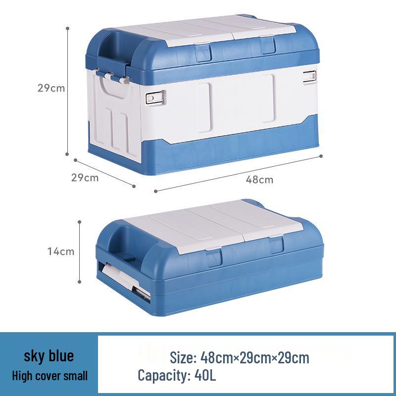 Organizator pliabil pentru depozitare camping portbagaj auto