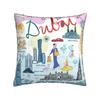Nordic Graffiti Cushion Cover, Pillow Cover, Sofa Cushion Cover Decoration