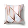 Polyester Pillow Case Automobile Decoration Home Printed Pillow Case Waist Cushion Cover Car Cushion Head Cushion Cover