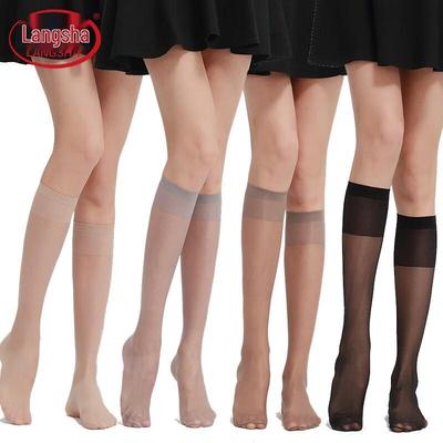 Women's Ultra-Thin Mid-Calf Sheer Socks