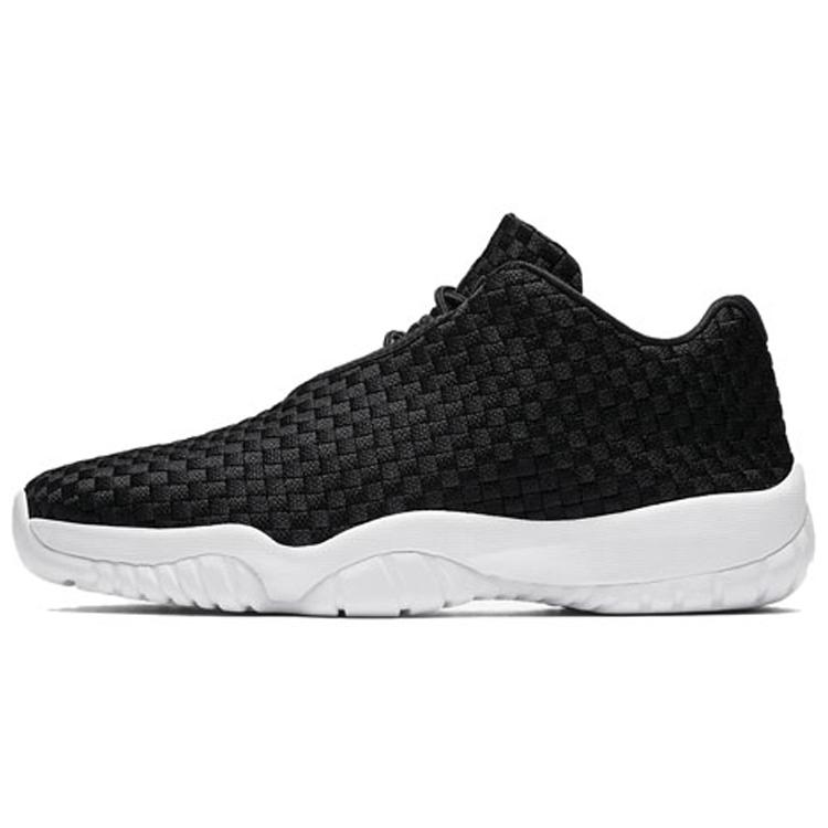 Air Jordan Future Low 'Black White' 2018 (Unisex) Metallic Black Vintage Basketball Shoes 718948 002