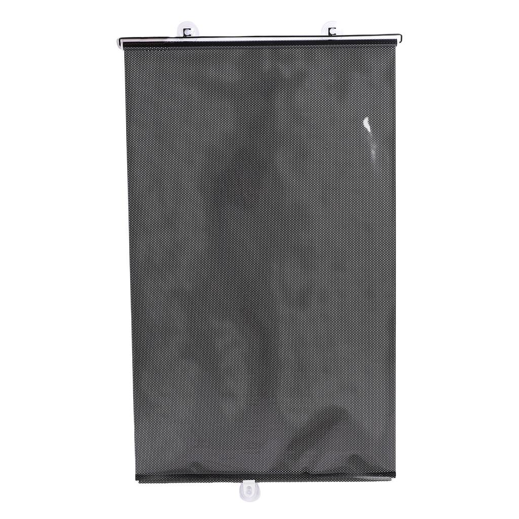 Auto Retractable Roller Sun Shade Block Strong Sunlight Car Sun Shade with 3 Suction Cups for Car Window