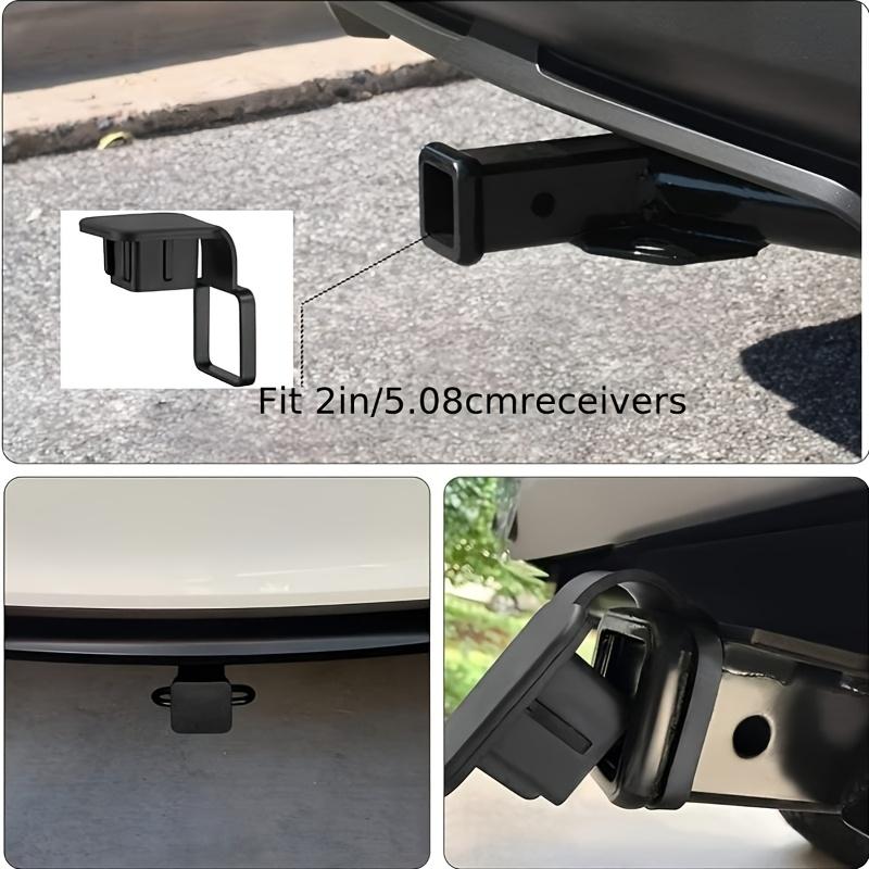 Anhängerkupplungsrohrabdeckung 2-Zoll Gummi Abschleppkupplungsabdeckungen Universal Stecker Rohrkappe Schutz Automobil Außenzubehör