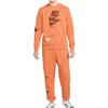 Nike Sportswear Essentials Sweatshirts Men's Orange Crew Neck Thickened Regular DM6876-808