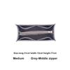 Large Capacity Tote Bag Organizer Makeup Storage Felt Insert Bag Organizer Custom Size Insert Bags for Toiletries Accessories