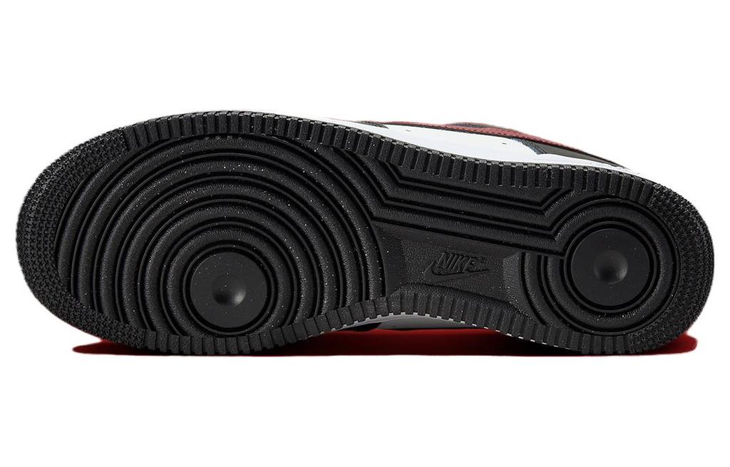 Nike Air Force 1 Low '07 Black White Dark Team Red FZ4615-001