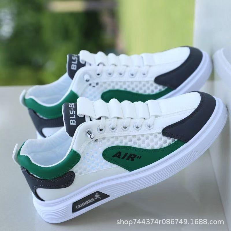 

Mesh summer breathable hollow casual board shoes soft sole thin net shoes advanced sports small white tide shoes 38
