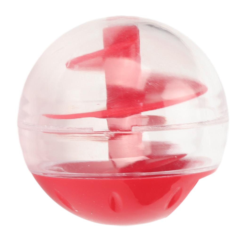 Cat Treat Dispensing Ball Bite Resistant Interactive Pet Slow Feeder Puzzle Ball for Kitten