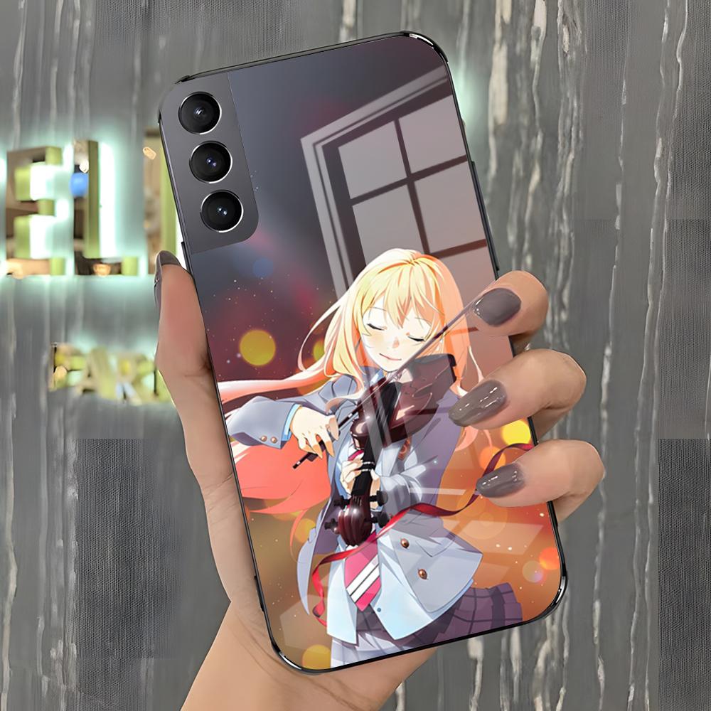 

Чехол для телефона Апрель - это ложь для Samsung S26 S25 Plus S20 S20 Plus S22 Ultra S23 FE S21 Plus S21 Ultra Стеклянная крышка Samsung S22 Plus