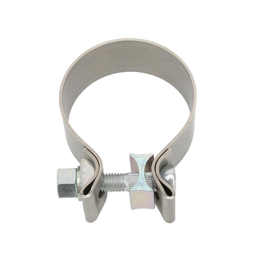 Universal Exhaust Band Seal Clamps Rustproof Muffler Clamp High Hardness for Downpipe Header