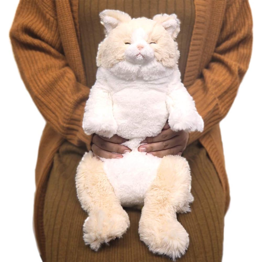 Sunlemon P-6472 Knee Cat Plush Toy Soft Cuddly Stuffed Animal for Kids