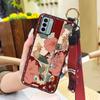 Back Cover Protective Phone Case For Nokia G22 Kickstand Durable Chinese style Wrist Strap Shockproof Waterproof Lanyard