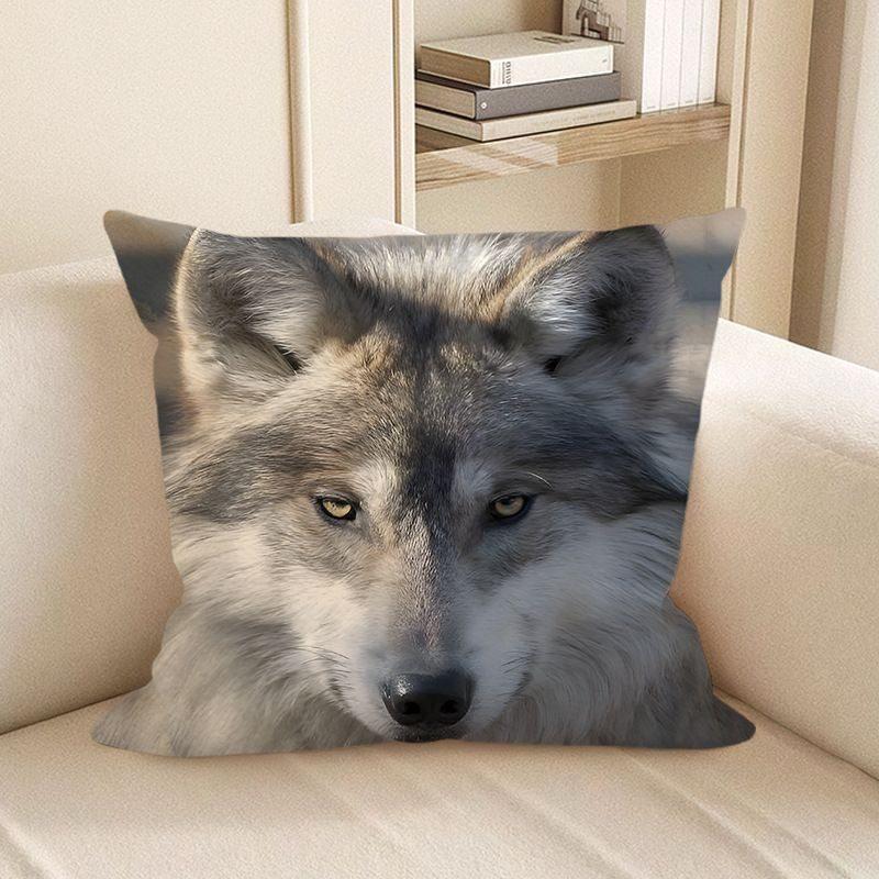 Ferocious Tiger Pillow Case For Living Room Sofa Bedroom Home Decor Cushion Cover