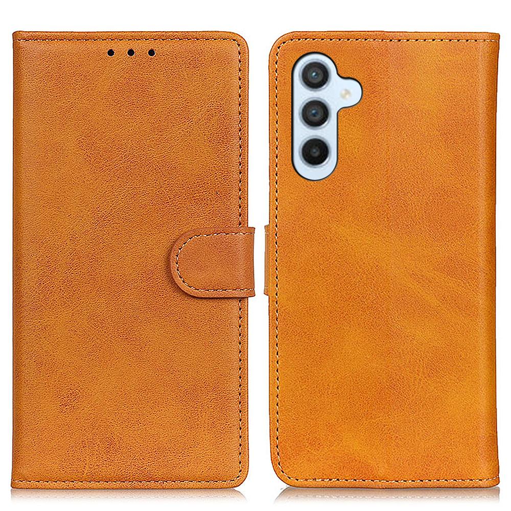 For Samsung Galaxy A16 5G/A16 4G Stand Wallet Case Cowhide Texture Leather Phone Cover