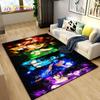 Kuroko's Basketball Anime Cartoon Area Rug,Carpet Rug for Living Room Bedroom Sofa Doormat Decoration, Kids  Non-slip Floor Mat