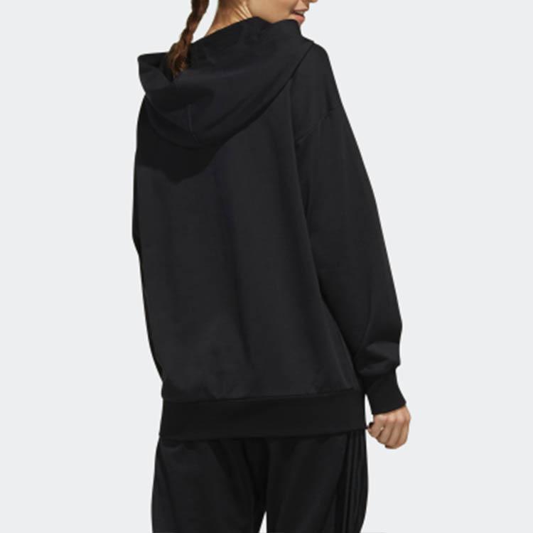 Adidas Neo Classic Sport Hoodie For Spring And Autumn Women Tops Black EI4289