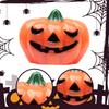 20 Pieces Halloween Miniature Pumpkin Figurines Desktop Ornament Resin Sculptures Crafts