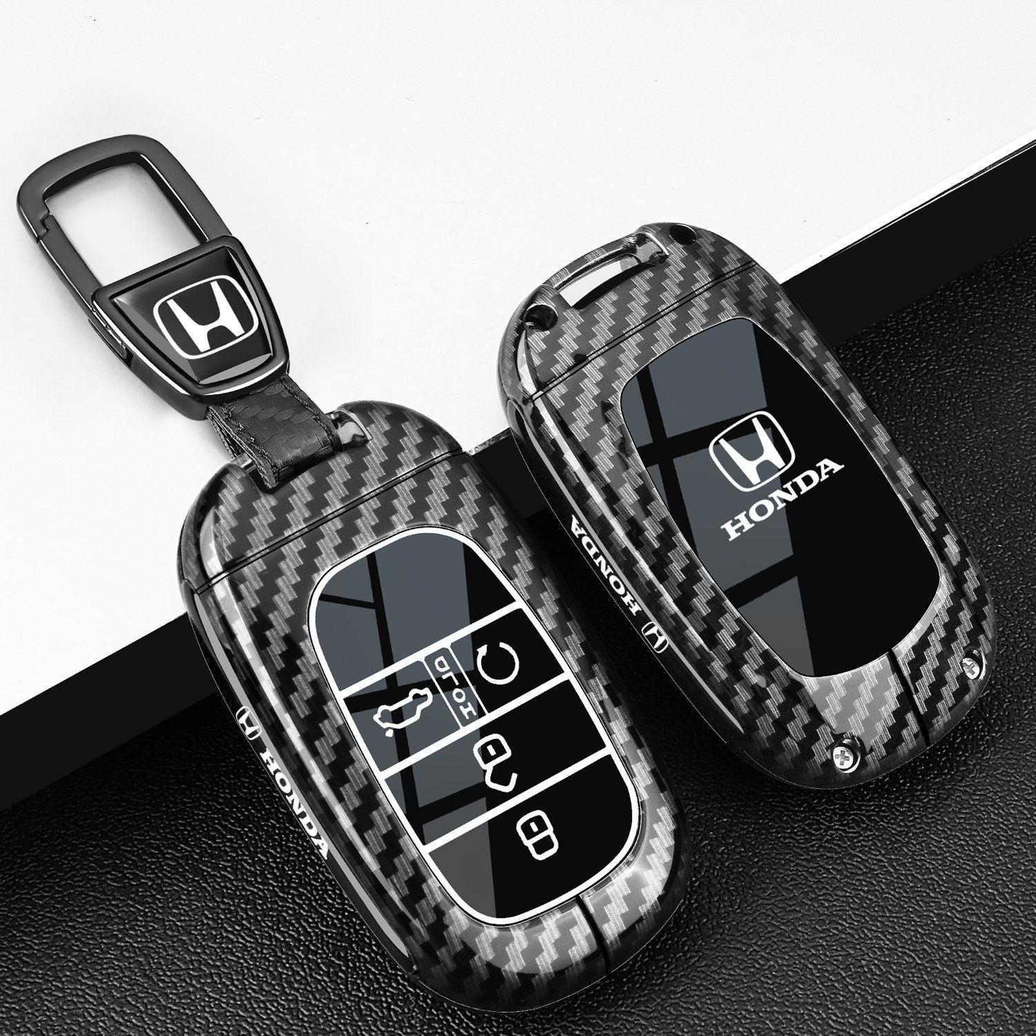 

Suitable for Honda Civic keycases, 11th generation Civic Crown, all inclusive protective shell buckle, high-end carbon fiber