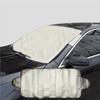 Window Windshield Sun Shade Portable Durable Car Snow Cover Aluminum Foil and Sponge Car Snow Ice Protector Front Rear Visor