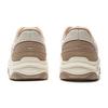 Li Ning Planet Cushioning Slip Resistant Abrasion Resistant Height Increasing Low Top Casual Shoes Women's Oat Gray AGCV260-2