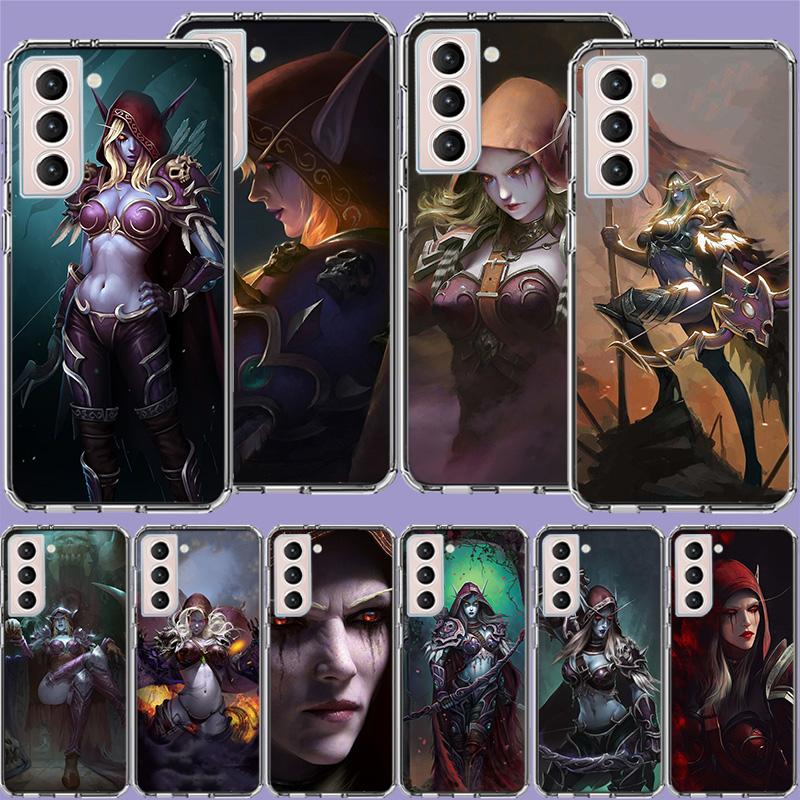 W-World Of W-Warcraft Elf Phone Case For Samsung S24 FE Galaxy S22 S25 Ultra S25 Edge S21 S23 FE S20 S10 Plus Cover Shell Coque