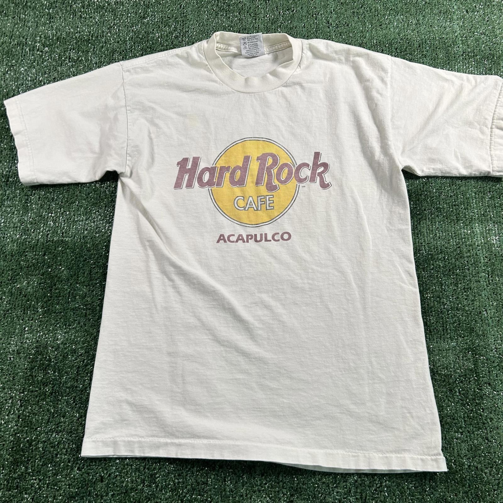 Винтажная футболка Hard Rock Cafe Acapulco размер m M