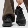Zapatos Derby retro de suela gruesa para hombre que aumentan la altura para el otoño de 2026