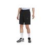 Nike Solid Color Drawstring Straight-Leg Shorts Men Bottoms Black DM6590-010
