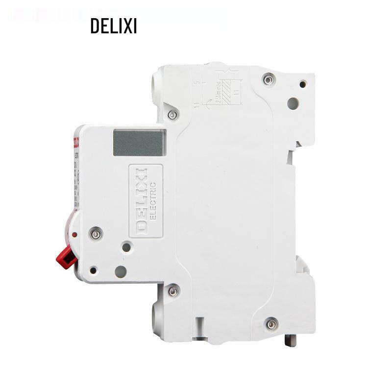 Delixi DZ47S Single Pole Miniature Circuit Breaker - Available In 20A, 25A, 32A, 40A, 63A