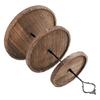 Decorative Wooden Cupcake Stand 2/3-Layer Cake Serving Tray Cupcake Holder Shelf  Dried Fruit