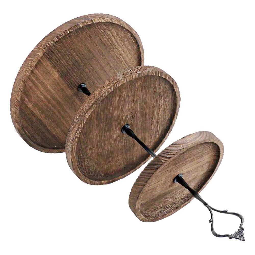 Decorative Wooden Cupcake Stand 2/3-Layer Cake Serving Tray Cupcake Holder Shelf  Dried Fruit