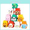 Plastic Animal Blocks Stacking Toy For Toddlers Educational Gift Pack