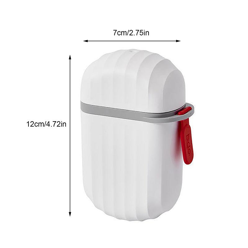1Pc Portable Soap Dishes Sealed Storage Box Waterproof Travel Home Bathroom Soap Box Outdoor Storage Box Soap Box Organizer Tray
