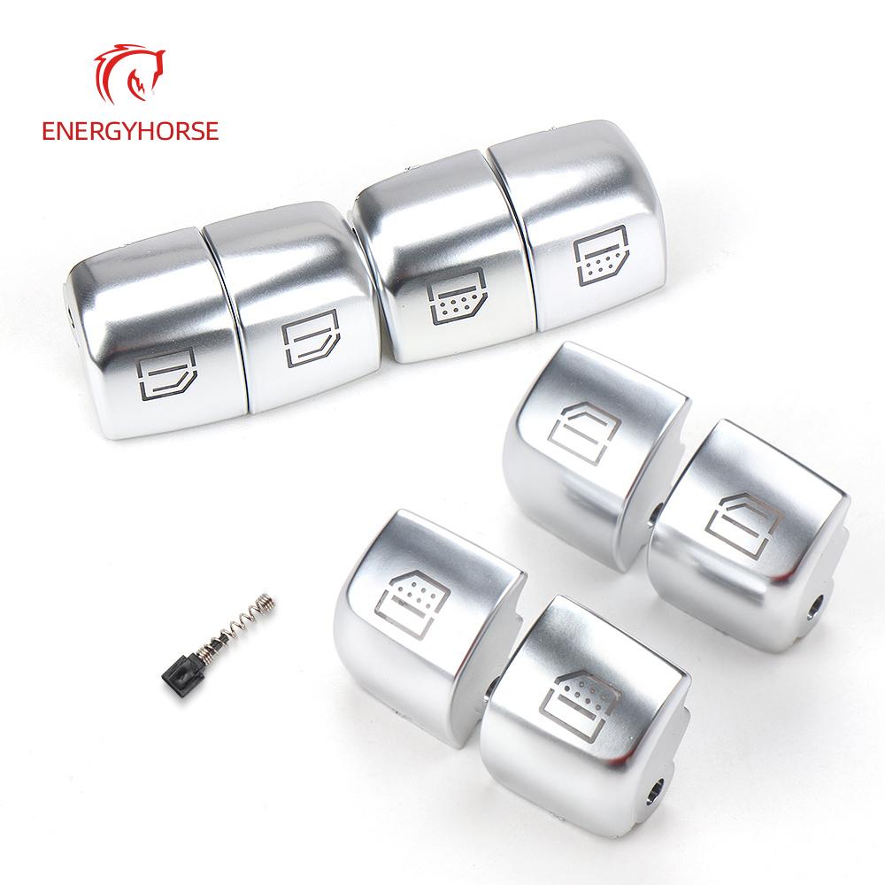 For Mercedes W222 Window Switch Repair Button Cover Vehicle Door Glass Control Switch Key Cap For Benz S Class S300 S320