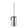 304 Stainless Steel Bathroom Toilet Brush Set - Floor & Wall Mounted