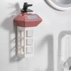 Curling Iron Organizer Bathroom Wall-mounted Hair Straightener Holder Perforation-free Hair Tools Makeup Organizer Box