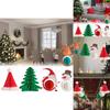 Charming Mini Christmas Tree Paper Decoration For Festive Holiday Celebrations