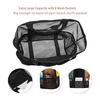 Large Capacity Mesh Beach Tote Bag - Toy Storage & Travel Shoulder Bag