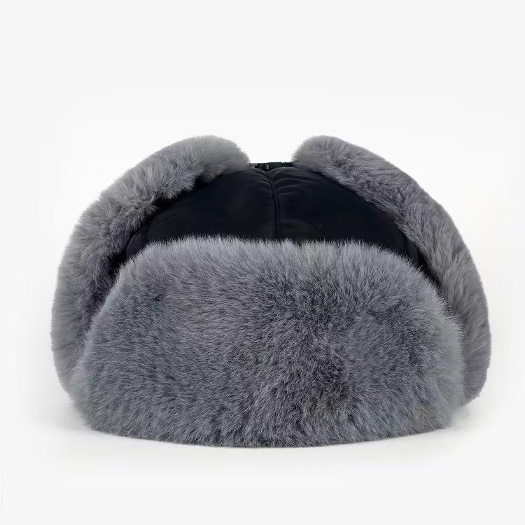 Lei Feng Wintermütze für Herren: Winddicht, Warme Baumwolle mit Ohrenschutz und Stickerei im nationalen Stil für Outdoor-Radsport.