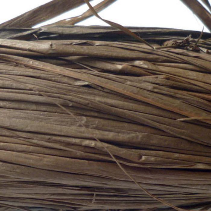 Medium Brown Vegetable Raffia In 50 G Spool