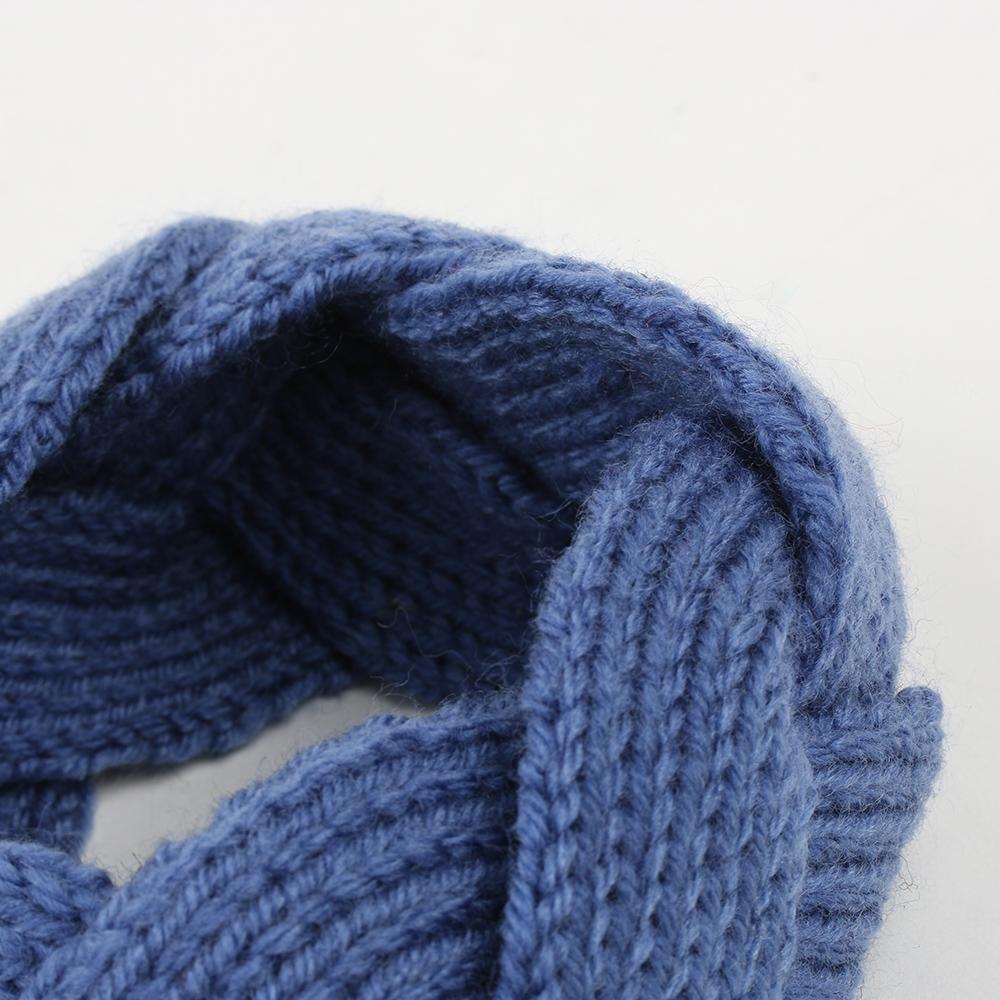 Winter Women Warm Twist Headwear Vintage Knitted Headband Crochet Hair Band