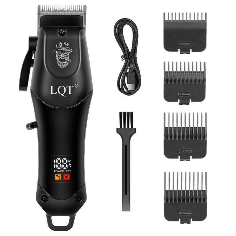 New Multi-function Hair Clipper Electric Clipper Multi-function Electric Pusher Oil Head Clipper Bald Head Artifact Men's Household Electric Clipper