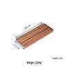 Mengdong Japanese Style Walnut Wood Serving Tray